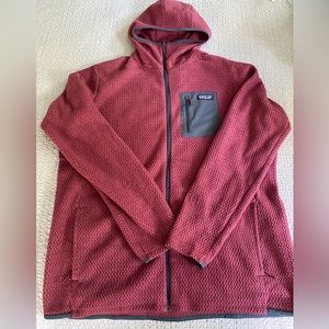 *SOLD NEW* Patagonia Men's R1® Air Full-Zip Hoody in Sequoia Red XXL